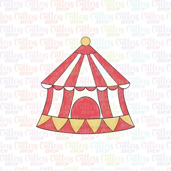 Circus Tent cookie cutter