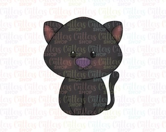 Cat Cookie cutter, Kitten Cookie Cutter, halloween cookie cutter