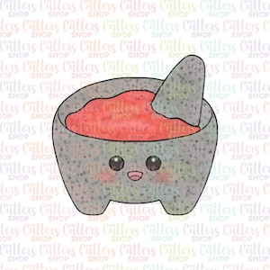 Ausstechform aus Molcajete