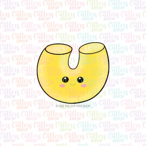 Macaroni cookie cutter