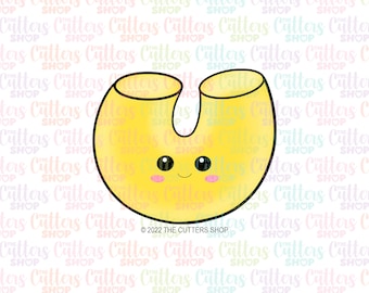 Macaroni cookie cutter