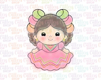 Jalisco doll cookie cutter