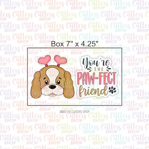 Pawfect set cookie cutter 23