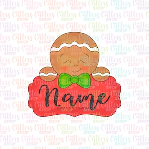 Plaque Lebkuchen Junge Ausstechform, Weihnachtsausstechform oder Fondant Ausstechform