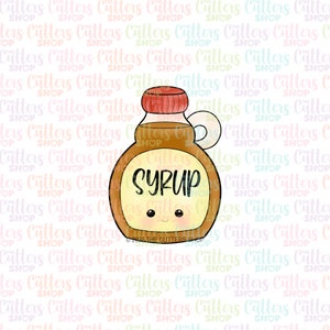 Syrup cookie cutter