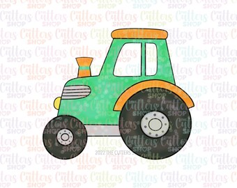 Tractor cookie cutter