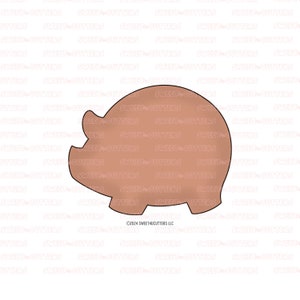 Puerquito Bread Cookie Cutter