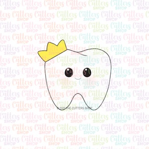 Tooth with crown Cookie Cutter
