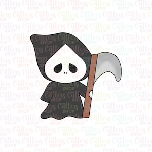 Death cookie cutter, halloween cookie cutter