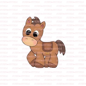 Horse cookie cutter, Cartoons Horse Cookie cutter, Fondant cookie cutter