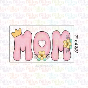 Mom small set cookie cutter