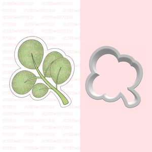 Emporte-pièce Feuille D, Emporte-pièce fondant