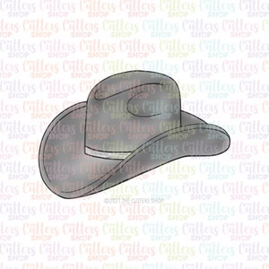 Tejana hat cookie cutter