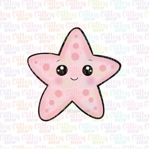 Star fish cookie cutter