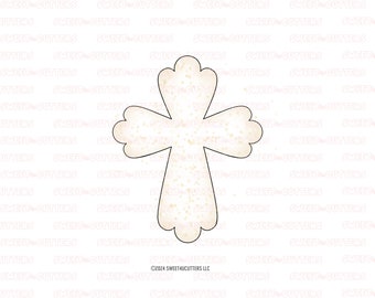 Cross C Cookie Cutter 24