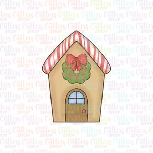 Gingys house cookie uitsteker 22, kerstkoekjes uitsteker of fondant koekjes uitsteker