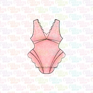 Lingerie cookie cutter