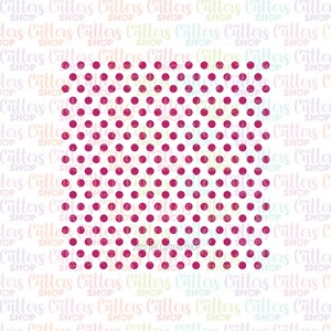Dots S cookie stencil