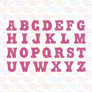 Fancy letters cookie cutter