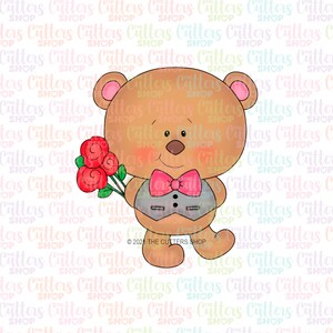 Teddybeer Uitsteker, Moederdag Koekjes Uitsteker, Valentijnsdag Uitsteker