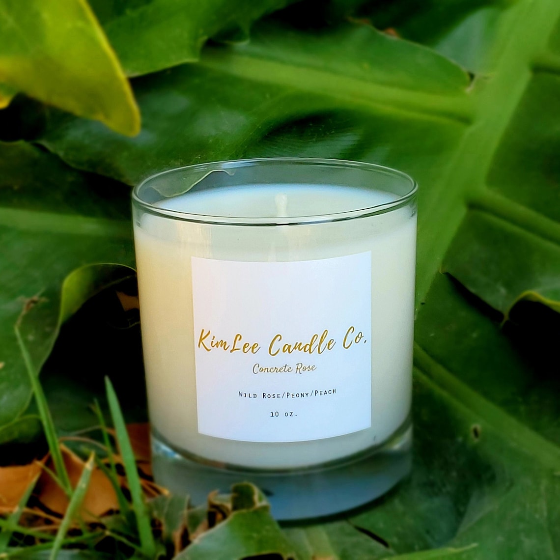 Coconut wax blend luxury candle Etsy
