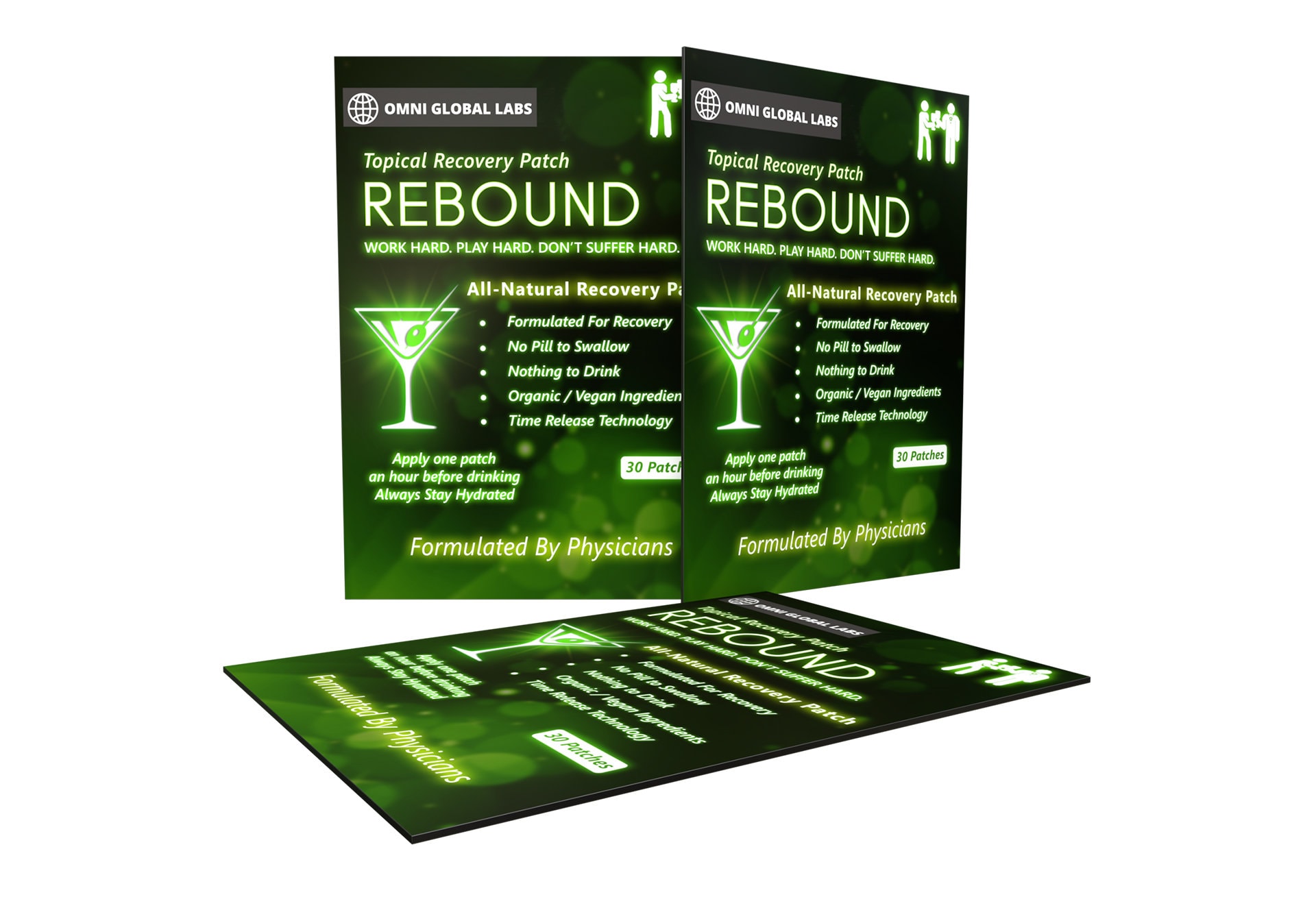 Rebound Hangover Patch 30 Patches Etsy