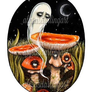 Somber Spirits” art print