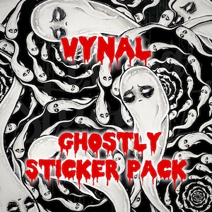 Ghost sticker set