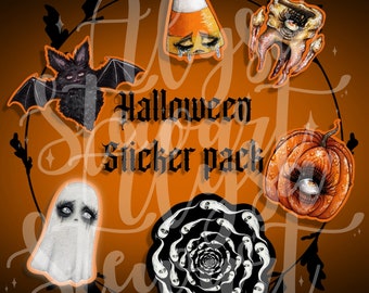 Halloween sticker pack