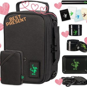 Fast Delivery Smell Proof Stash Box Set w/Lock Smellproof Pouch Valentines Day Gift for Him Valentine Day Gifts Valentine&#39;s Day Gift for Her