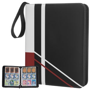  TopDeck 1000 Card Binder - TCG Portfolio - 16 Pocket Card Binder  - Ringless Binder Compatible with Pokemon Cards, Yu-Gi-Oh, Magic the  Gathering, and More - Side Load Sleeves - Cards