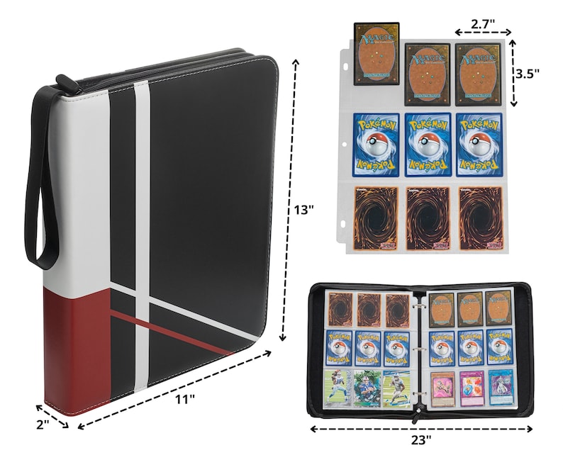 Trading Card Binder Album Kpop Photocard Book 3ring Binder Etsy