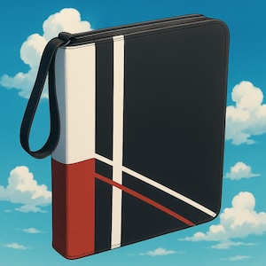 Trading Card Binder, Album, Kpop Fotokartenbuch, 3-Ring-Binder für MTG, TKG, Football, Baseball Karten, Polaroid Sammlerkarten, 9 Pocket