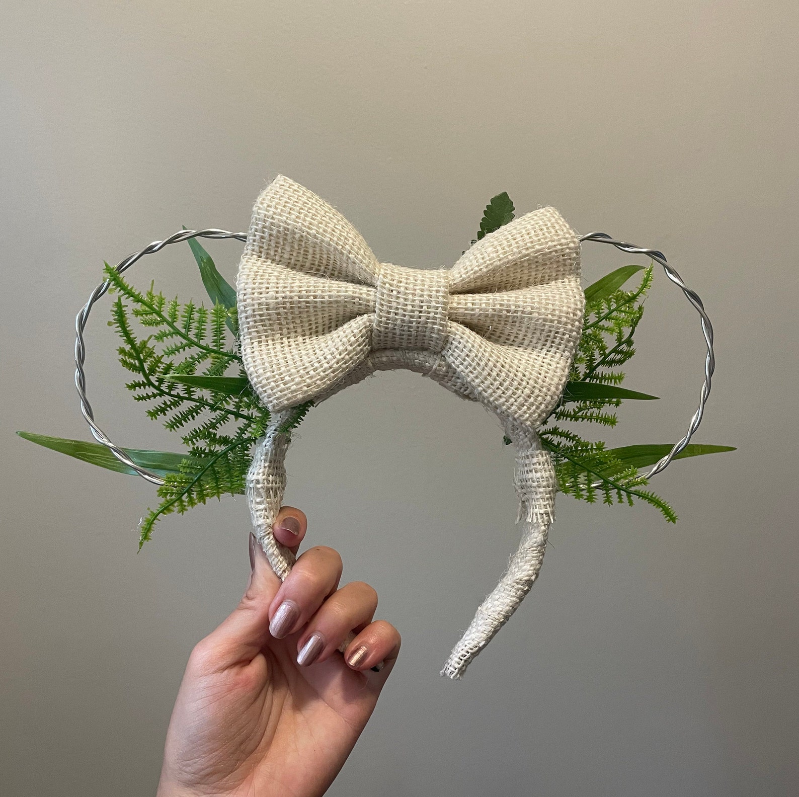 Animal Kingdom Disney Ears Safari Minnie Ears Leafy Disney | Etsy