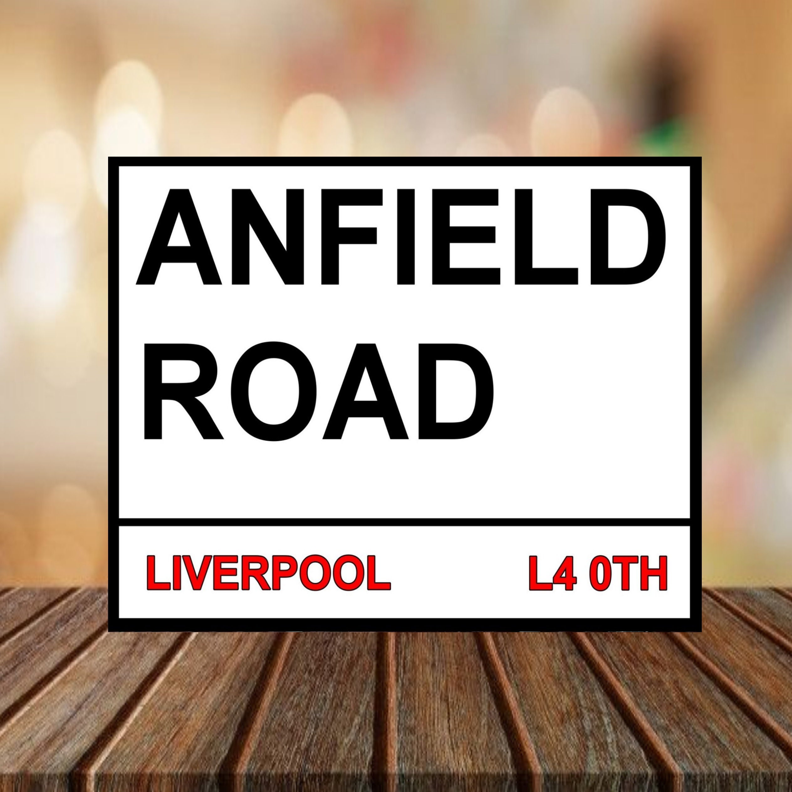 Liverpool football Metal Street Sign.....ideal for Bar Pub Etsy