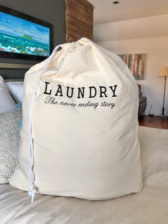 XL Travel Laundry Bags Dirty Clothes Organizer Machine Washable