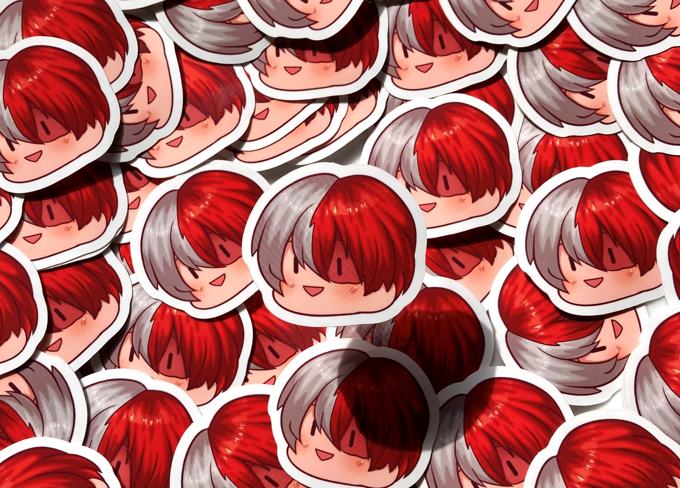 Mha Bnha Stickers Todoroki Bakugo Deku | Etsy