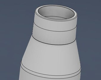 Shop Vacuum Hose Reducing Adapter 1.75" to 1.375"