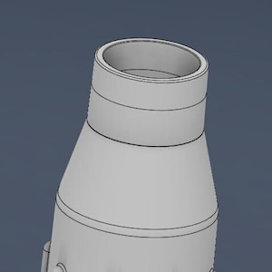 Shop Vacuum Hose Reducing Adapter 1.75&quot; to 1.375&quot;