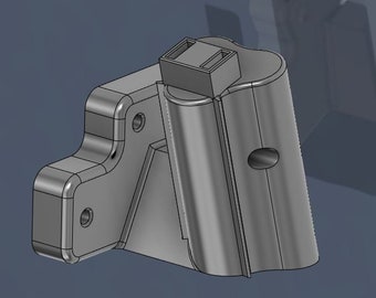 Milwaukee M12 Tool Holder- Side View Angled