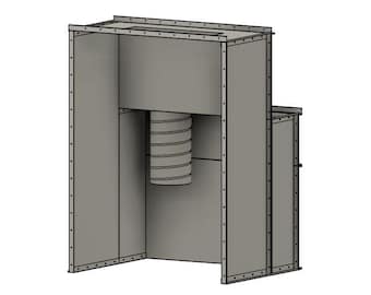 DIY Sheet Metal Spray Booth Plans - Digital Download