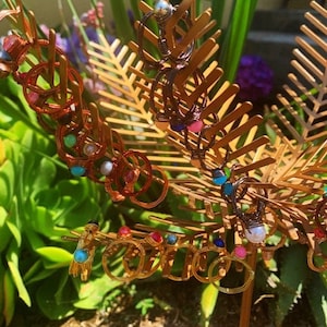 Copper, Gold, Pewter and Silver Wired Rings- made to order