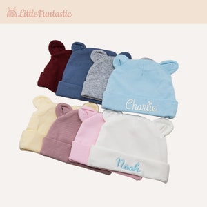 Personalized Embroidery Beanie/Personalized baby beanie/Baby hat/Embroidery baby gift/Personalized baby gift