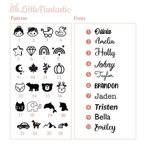 Personalized Name Stamp for Clothing, Kids Daycare Stamp image 4