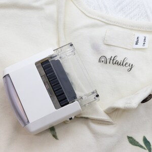 Personalized Name Stamp for Clothing, Kids Daycare Stamp image 3