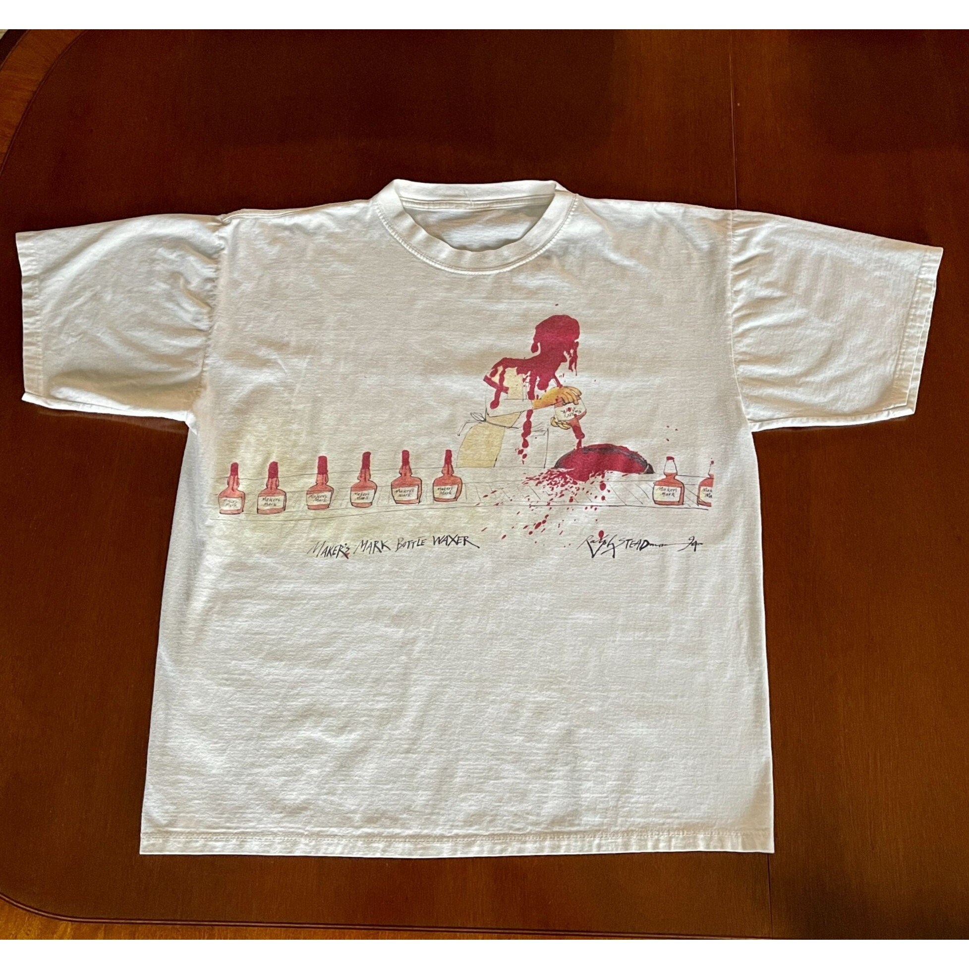 VERY RARE Ralph Steadman Maker's Mark 