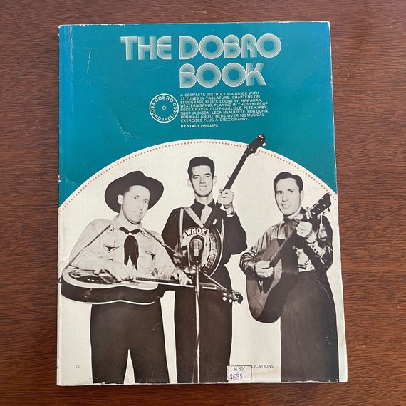 Vintage 1977 the Dobro Book & Record Learn to Play 33 Songs Etsy