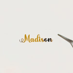 Etiquetas adhesivas de nombre de papel de aluminio transparente medio, personalizadas, tarjetas de invitación para fiesta de boda, tarjetas de agradecimiento, etiquetas de regalo