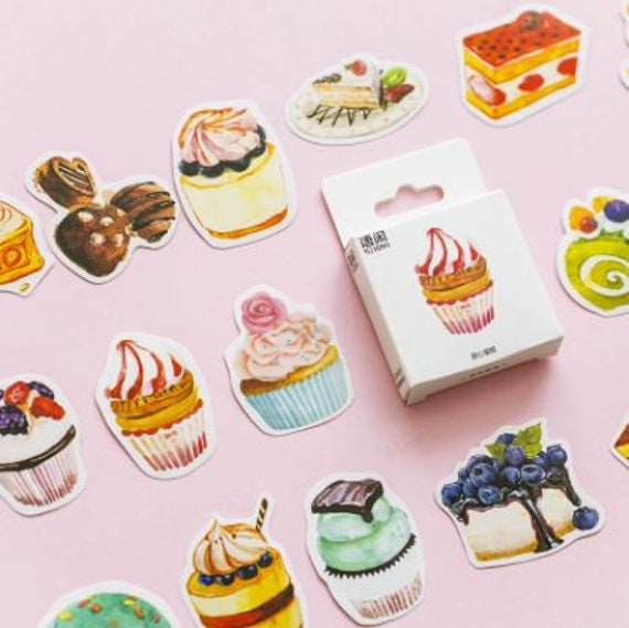 Sticker Cupcakes stickers set
