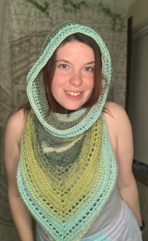 Wild Oleander Hooded Scarf Size Junior/ Small